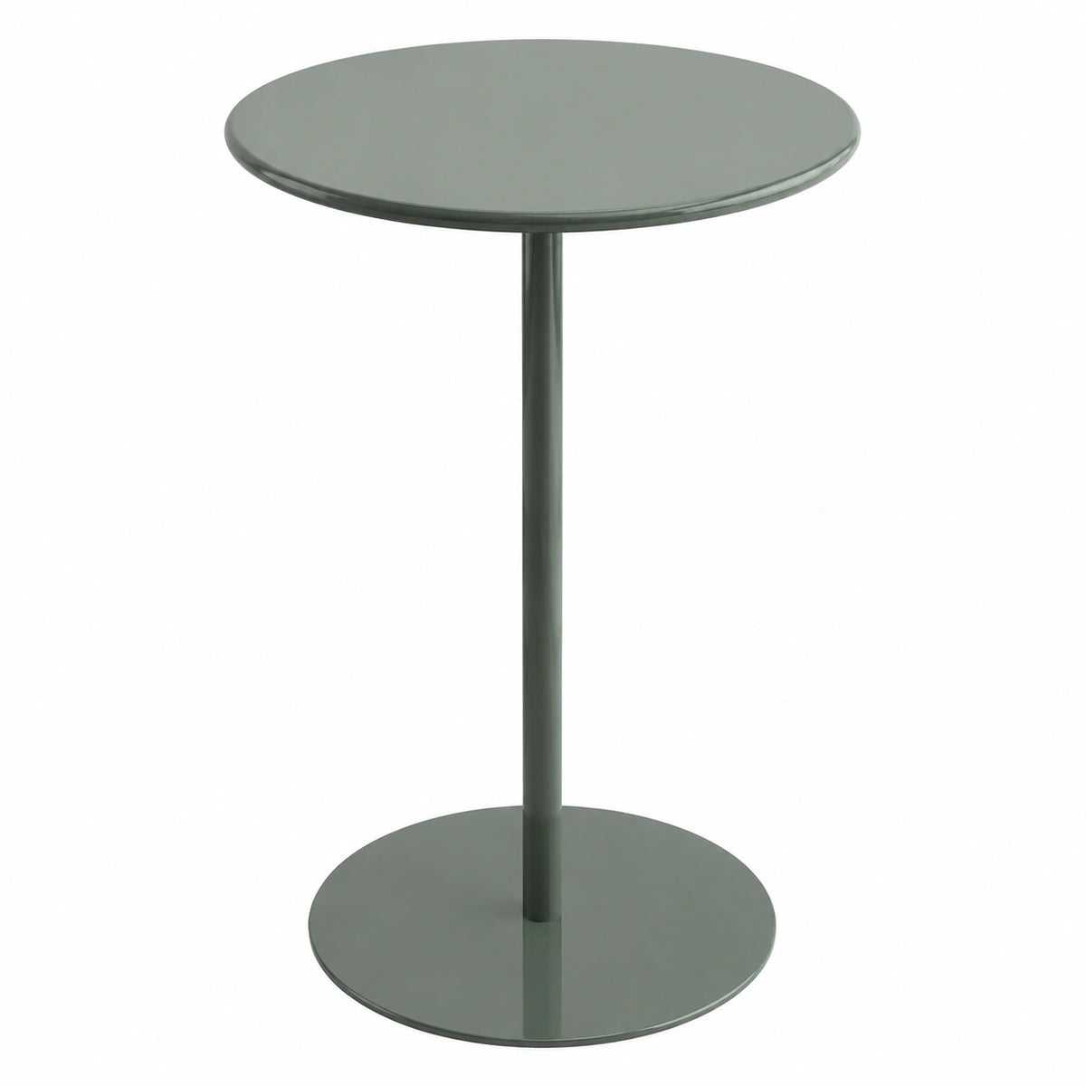 Tavolo Alto da Bar Rotondo in Stile Nordico per Casa e Ufficio, Perfetto per Sala da Pranzo e Balcone