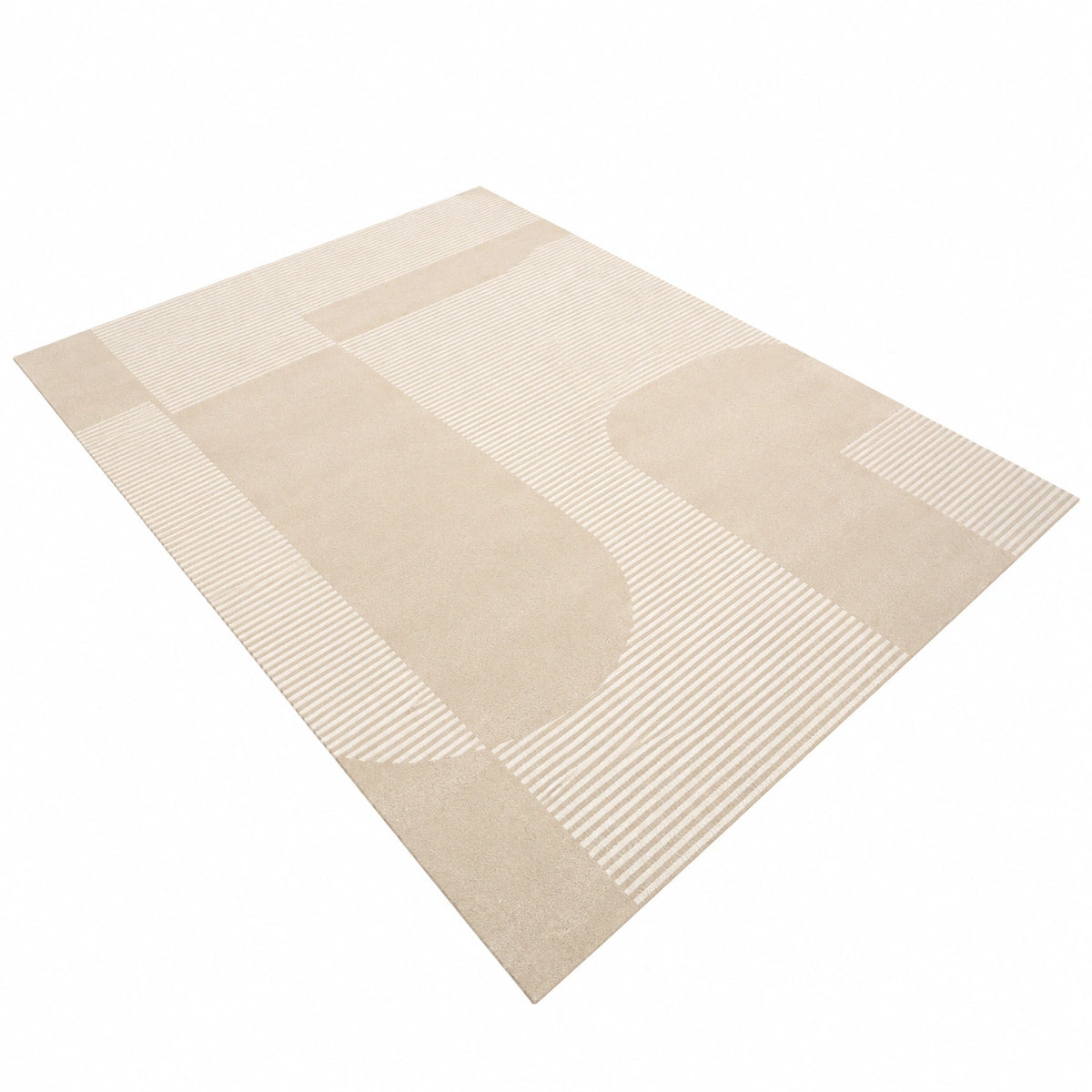 Tappeto nordico elegante e caldo per soggiorno e camera da letto, antiscivolo, ideale per l'arredamento moderno