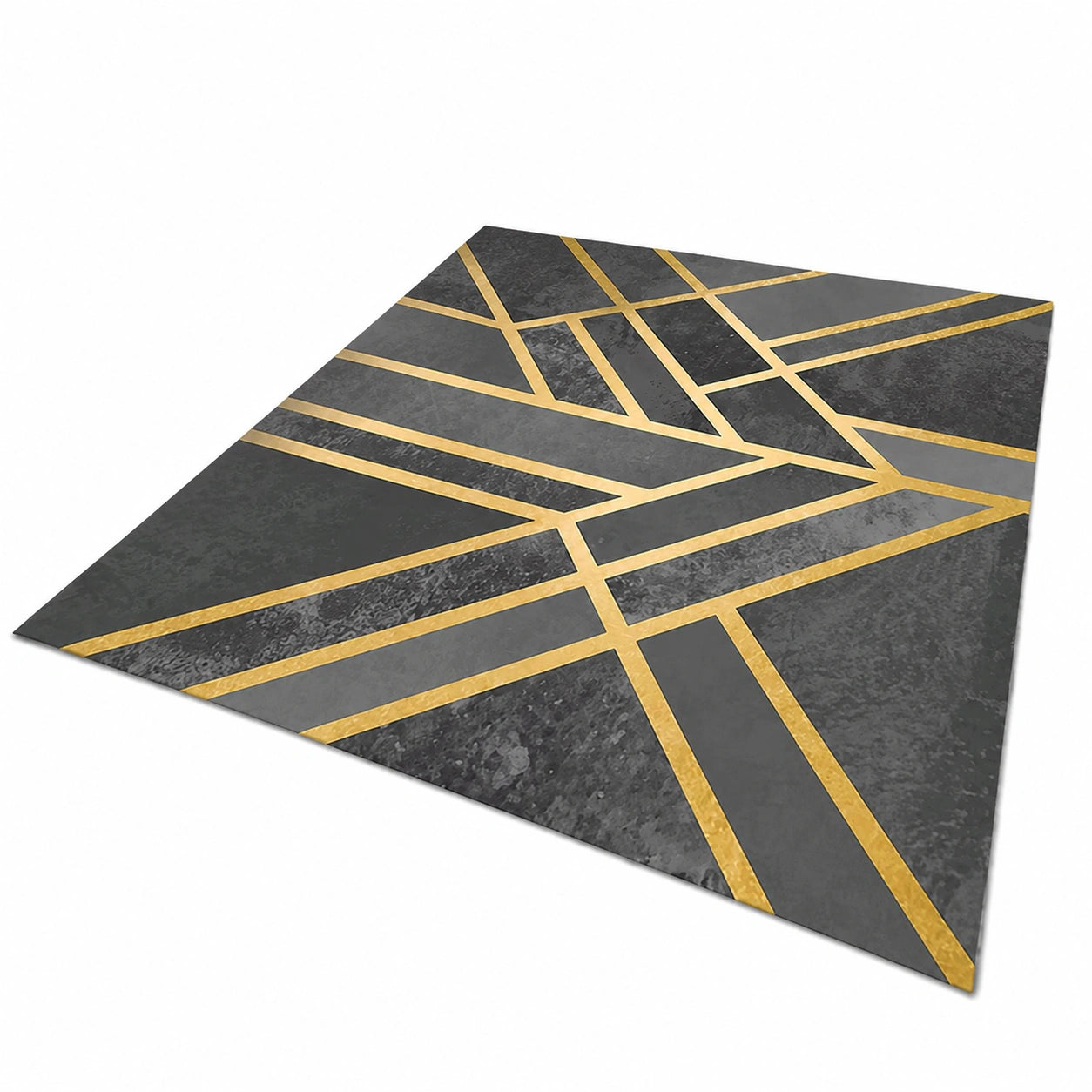 Tappeto in stile nordico per soggiorno e camera, geometrico, flanella, 160x230 cm