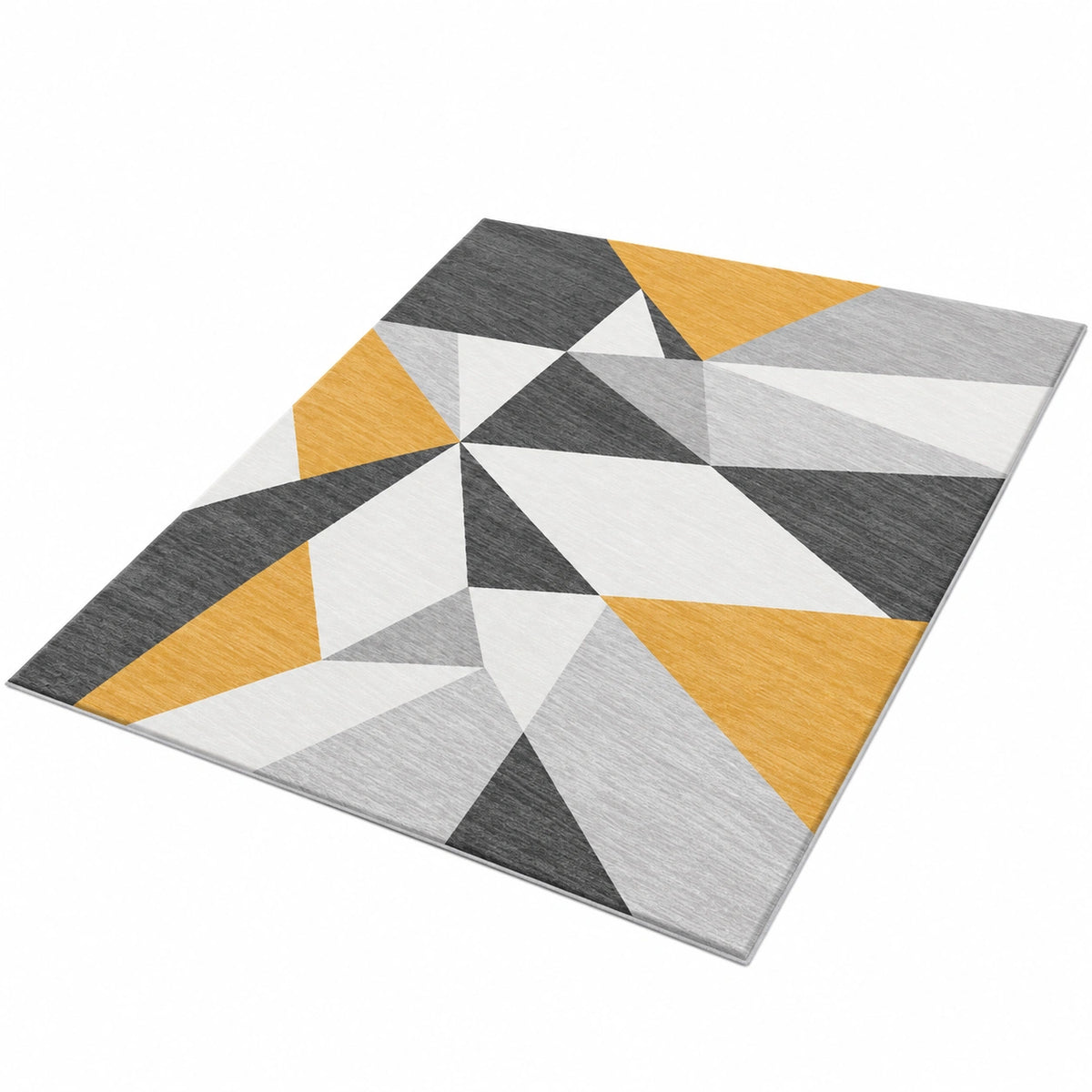 Tappeto di lusso geometrico in flanella per soggiorno, grande formato, stile nordico